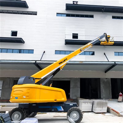 Dīzeļa teleskopiskās izlices pacēlājs