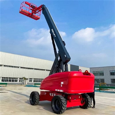 Teleskopiskais pacēlājs būvniecībai